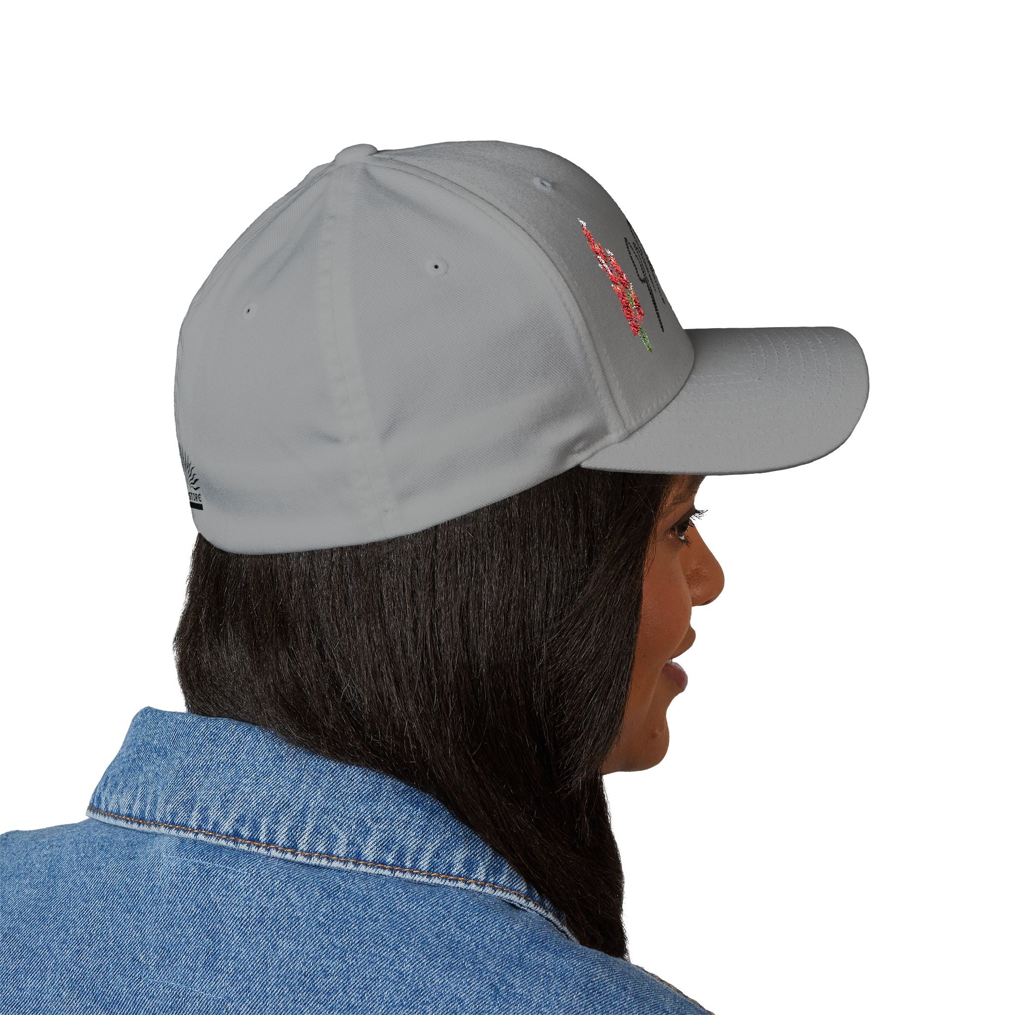 🌺 Manto de Cristo Botanical Cap – Tropical Plant Collection