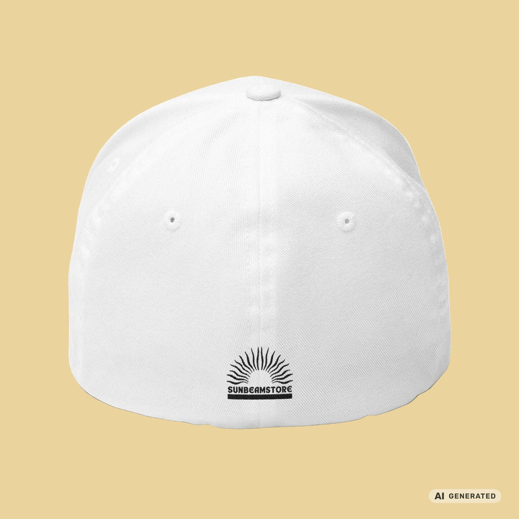 Butterfly Pea Flower Cap – Bestickte Botanical Baseball Cap – Florale Damen Cap
