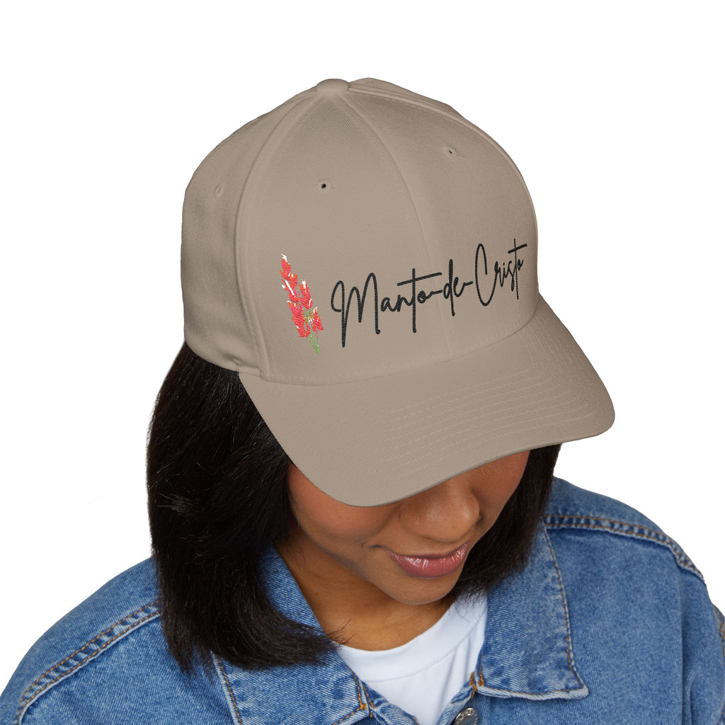 🌺 Manto de Cristo Botanical Cap – Tropical Plant Collection