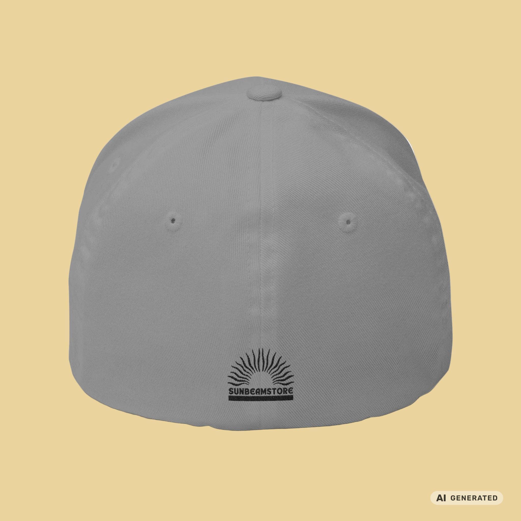 Butterfly Pea Flower Cap – Bestickte Botanical Baseball Cap – Florale Damen Cap