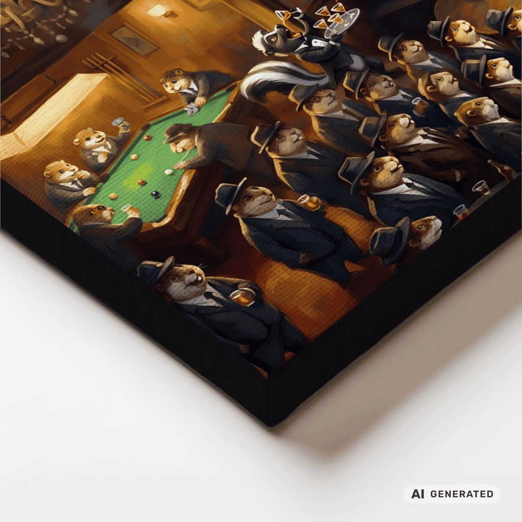 "The Velvet Note at Metropol" Canvas 50x100 cm / 20x40″ Leinwandbild mit musikalischen Ambiente - Sunbeamstore