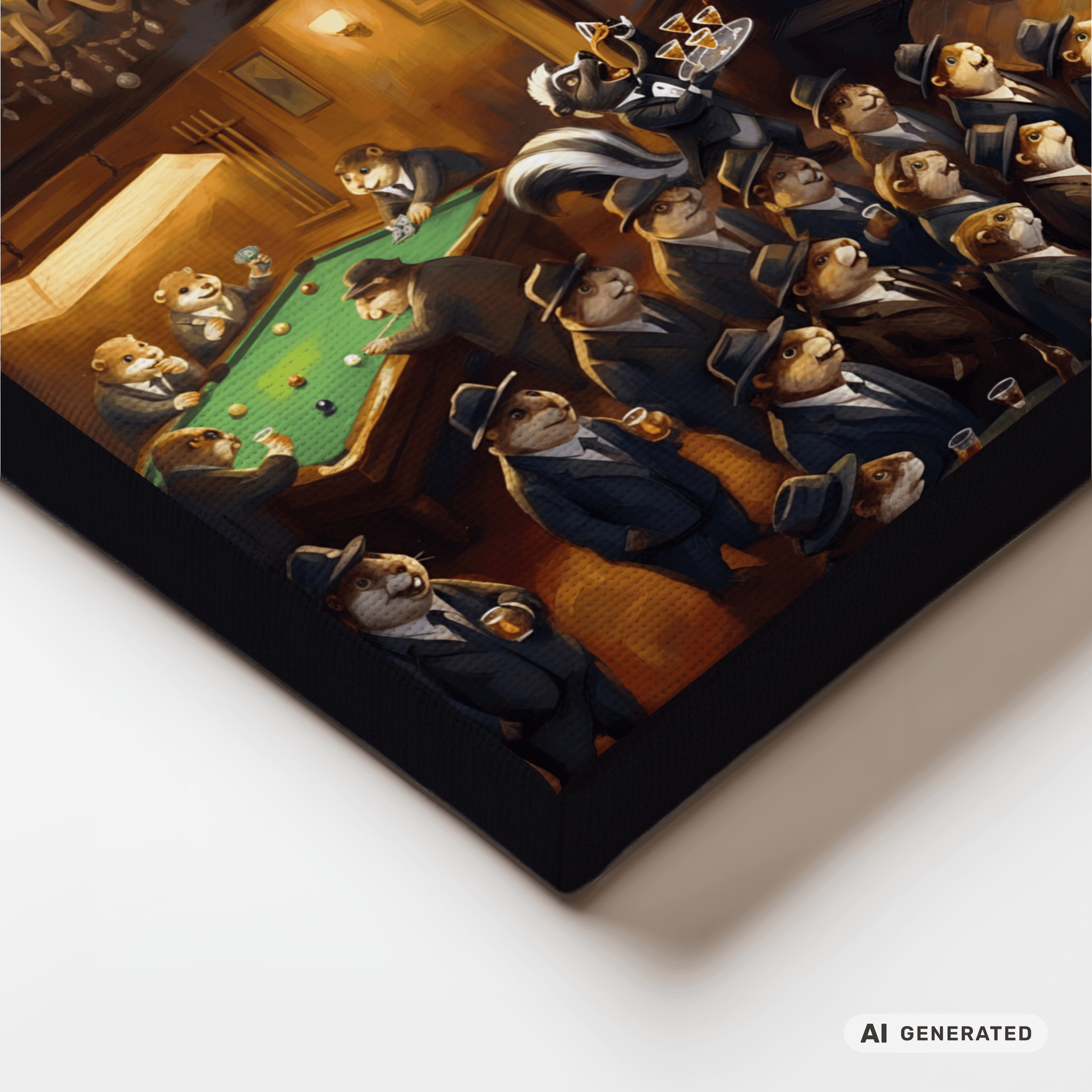 "The Velvet Note at Metropol" Canvas 50x100 cm / 20x40″ Leinwandbild mit musikalischen Ambiente - Sunbeamstore