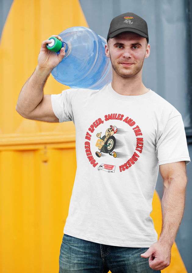 Delivery Fahrer T-Shirt – Geschenk für Paketboten | Lustiges Workwear Shirt