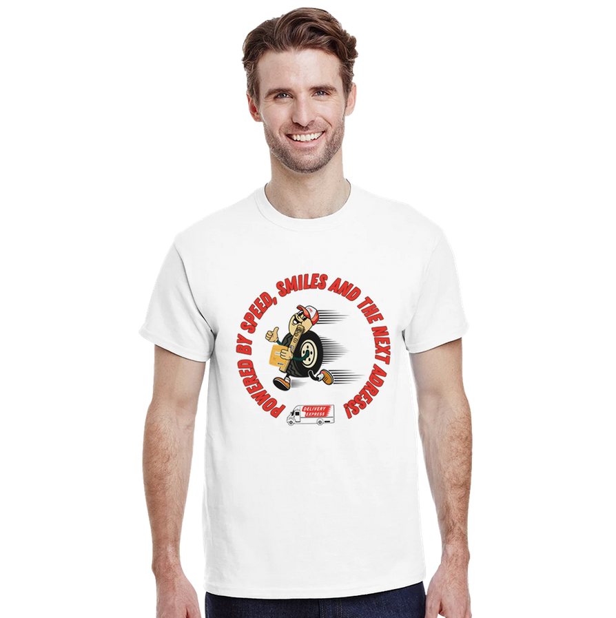 Delivery Fahrer T-Shirt – Geschenk für Paketboten | Lustiges Workwear Shirt
