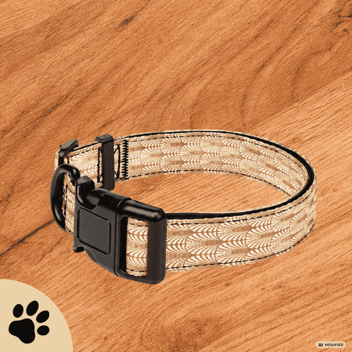 Elegantes Hundehalsband mit Leine – Hundeleinen-Set im stilvollen Design | Verstellbares Halsband & strapazierfähige Leine - Sunbeamstore