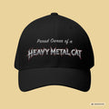 Heavy Metal Cat – Proud Owner Cap I bestickte Cap - Sunbeamstore