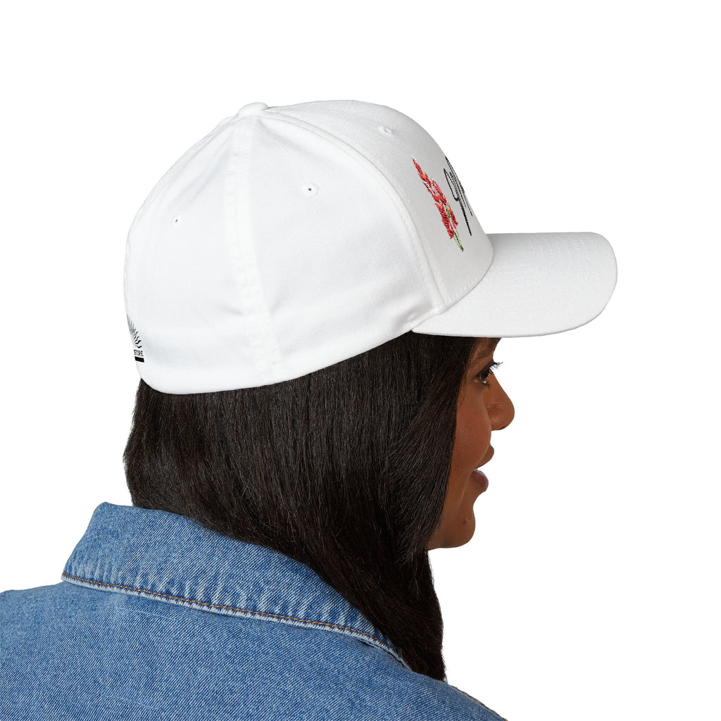 🌺 Manto de Cristo Botanical Cap – Tropical Plant Collection