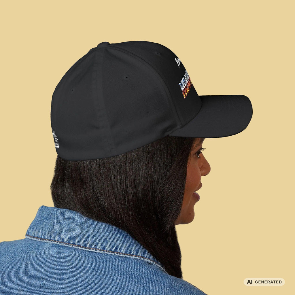 Heavy Metal Cat – Proud Owner Cap | Bestickte Flexfit Cap für Katzenfans, Metalheads & Rockfans - Sunbeamstore