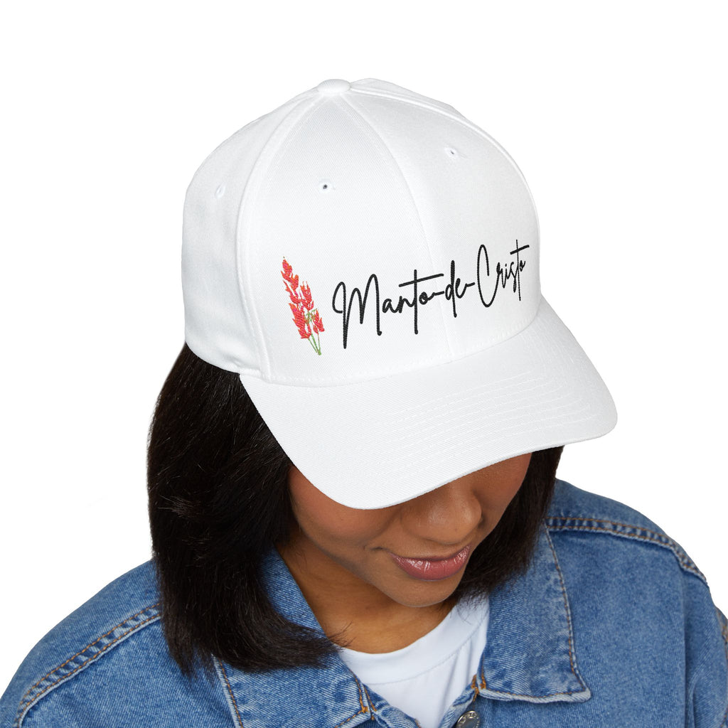 🌺 Manto de Cristo Botanical Cap – Tropical Plant Collection
