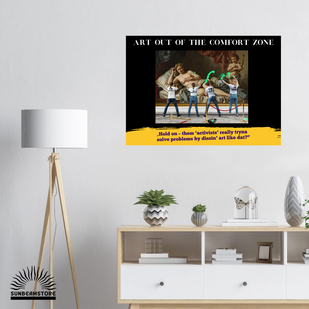 Concept Art Poster – klassische Kunst neu interpretiert | modernes Wandbild mit Message