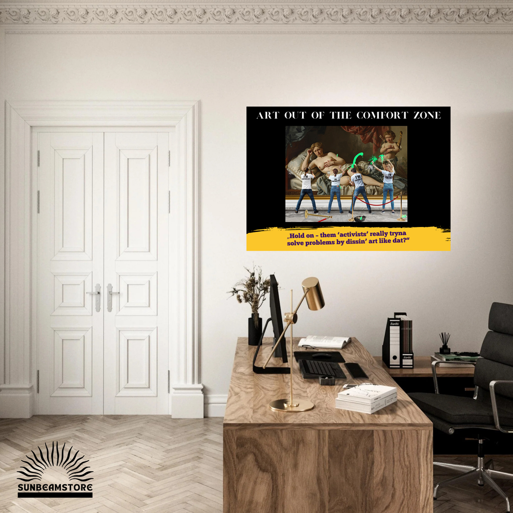 Concept Art Poster – klassische Kunst neu interpretiert | modernes Wandbild mit Message