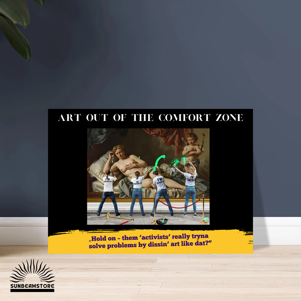Concept Art Poster – klassische Kunst neu interpretiert | modernes Wandbild mit Message