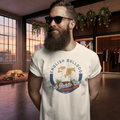 Englische Bulldogge T-Shirt – Lustiges Hundeshirt „Mud Puddle Club“ | Bulldog Lover Shirt Premium Unisex Crewneck T-shirt | Bella + Canvas 3001