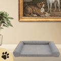 Carré Memory Foam Hundematratze – Cloud Grey, XL - Sunbeamstore