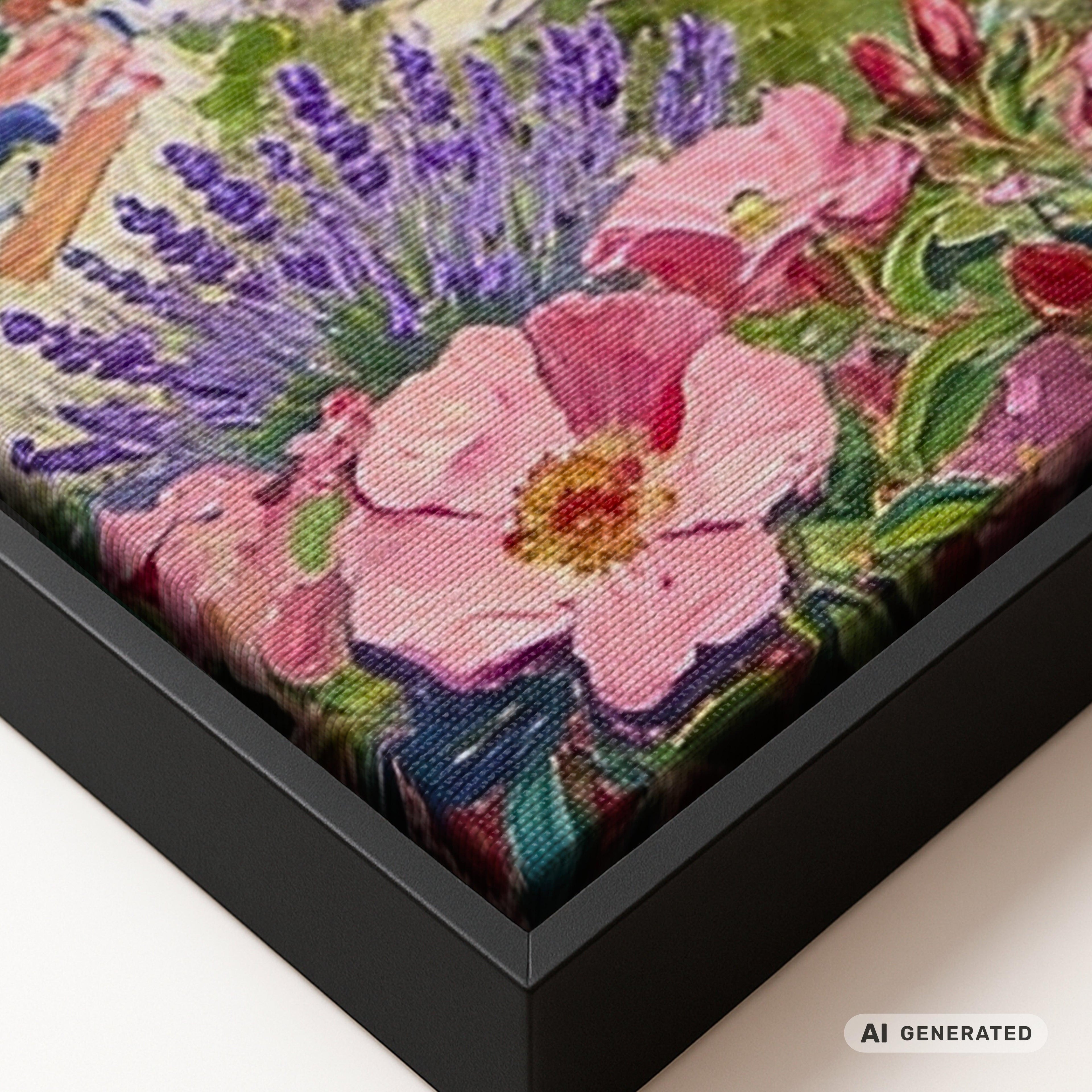 Traumküsten Serie Part I – Mediterrane Küstenlandschaft auf Leinwand I 60 × 80 cm| Holzrahmen Wandbild für Balkon & Terrasse | Urlaubsfeeling für Zuhause - Sunbeamstore