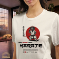 Dackel Karate T-Shirt – Lustiges Hundeshirt für Dackel Fans | Funny Dachshund Shirt  Premium Unisex Crewneck T-shirt | Bella + Canvas 3001