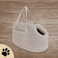 Doudou Teddy Hundetragetasche – Cappuccino S - Sunbeamstore