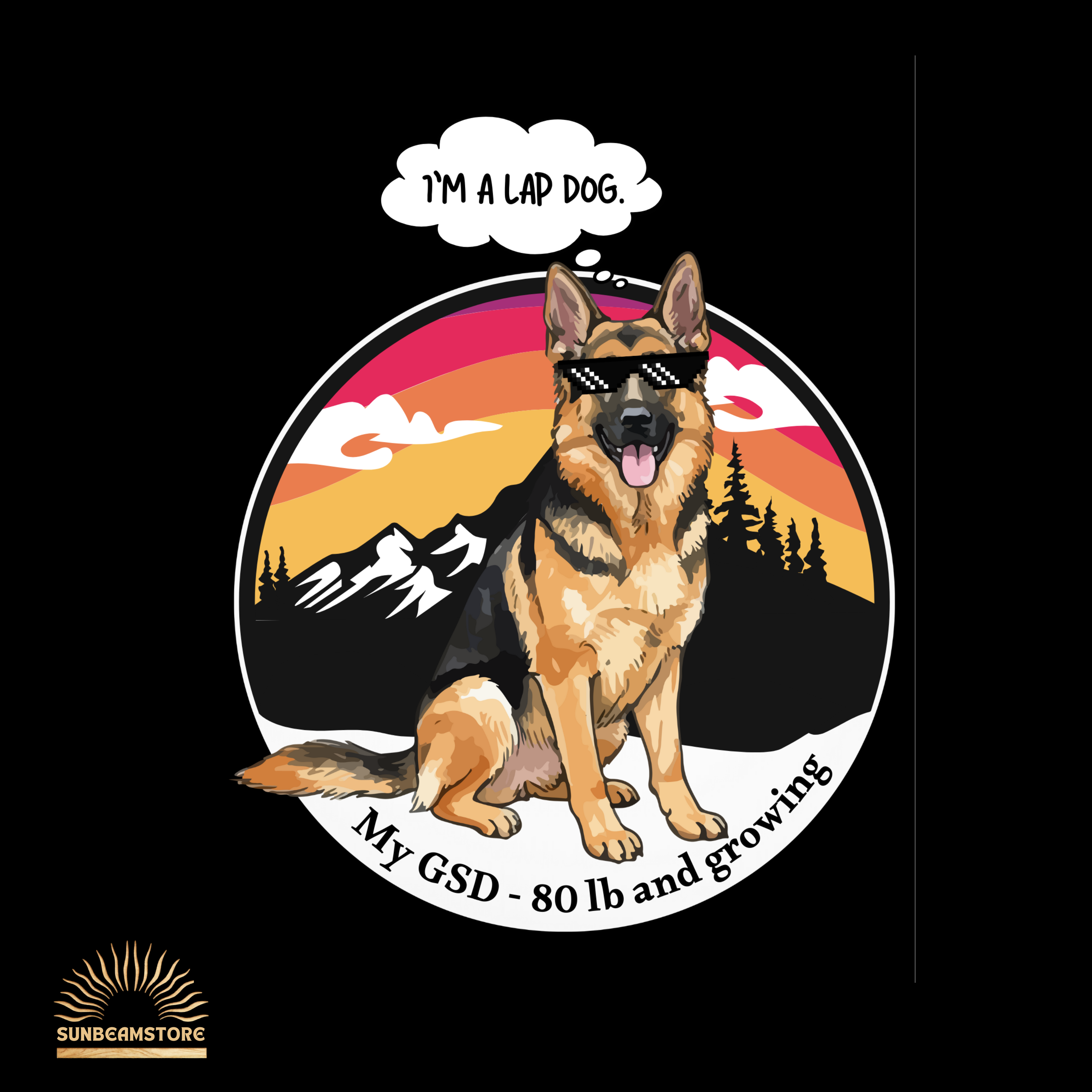 Schäferhund Shirt – Stylisches GSD T-Shirt für Hundeliebhaber Premium Unisex Crewneck T-shirt | Bella + Canvas 3001