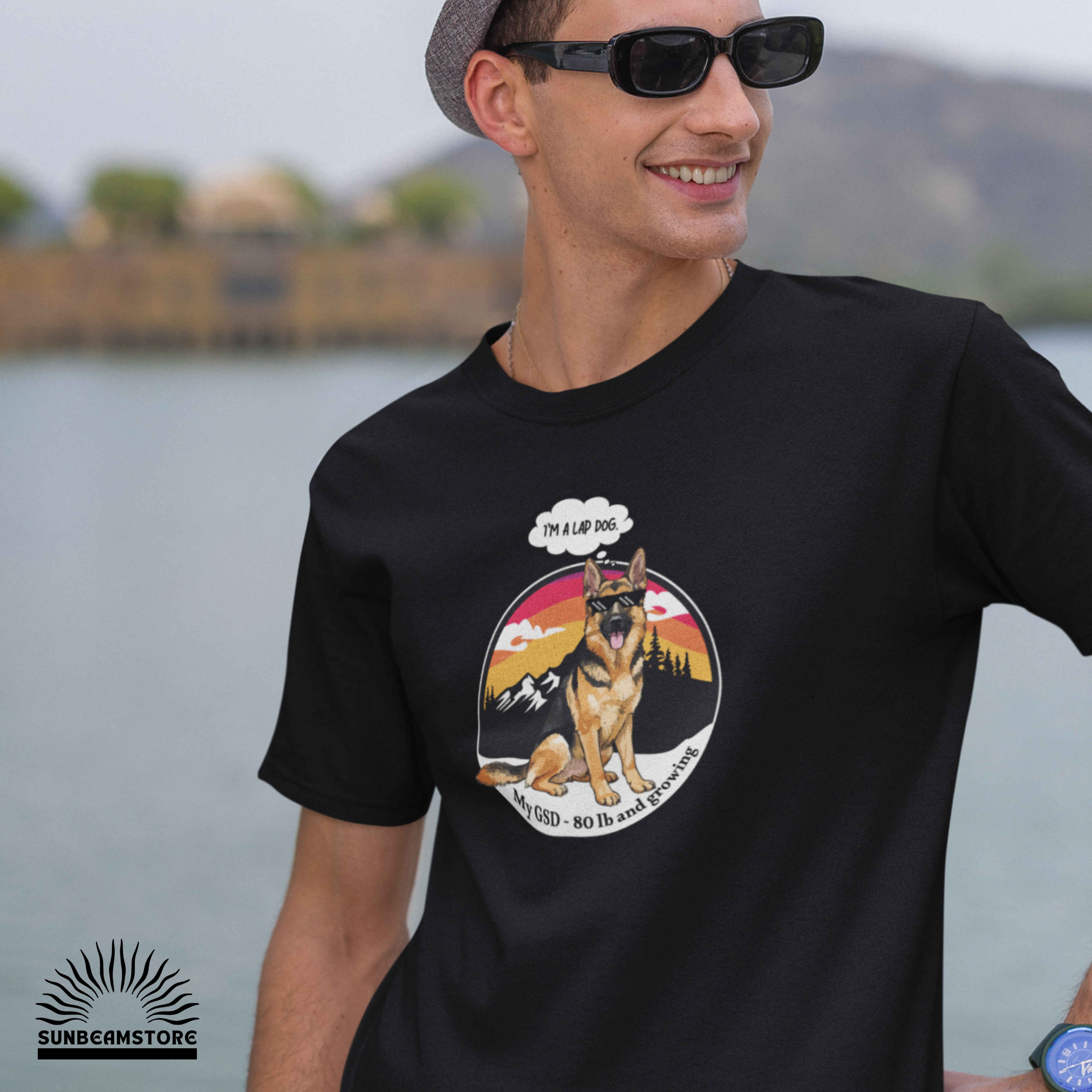 Schäferhund Shirt – Stylisches GSD T-Shirt für Hundeliebhaber Premium Unisex Crewneck T-shirt | Bella + Canvas 3001