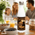☕🐱 Katzen Trinkflasche "Good Coffee with Good Friends" | Edelstahl Isolierflasche 500 ml | Geschenk für Kaffeeliebhaber & Katzenfans - Sunbeamstore