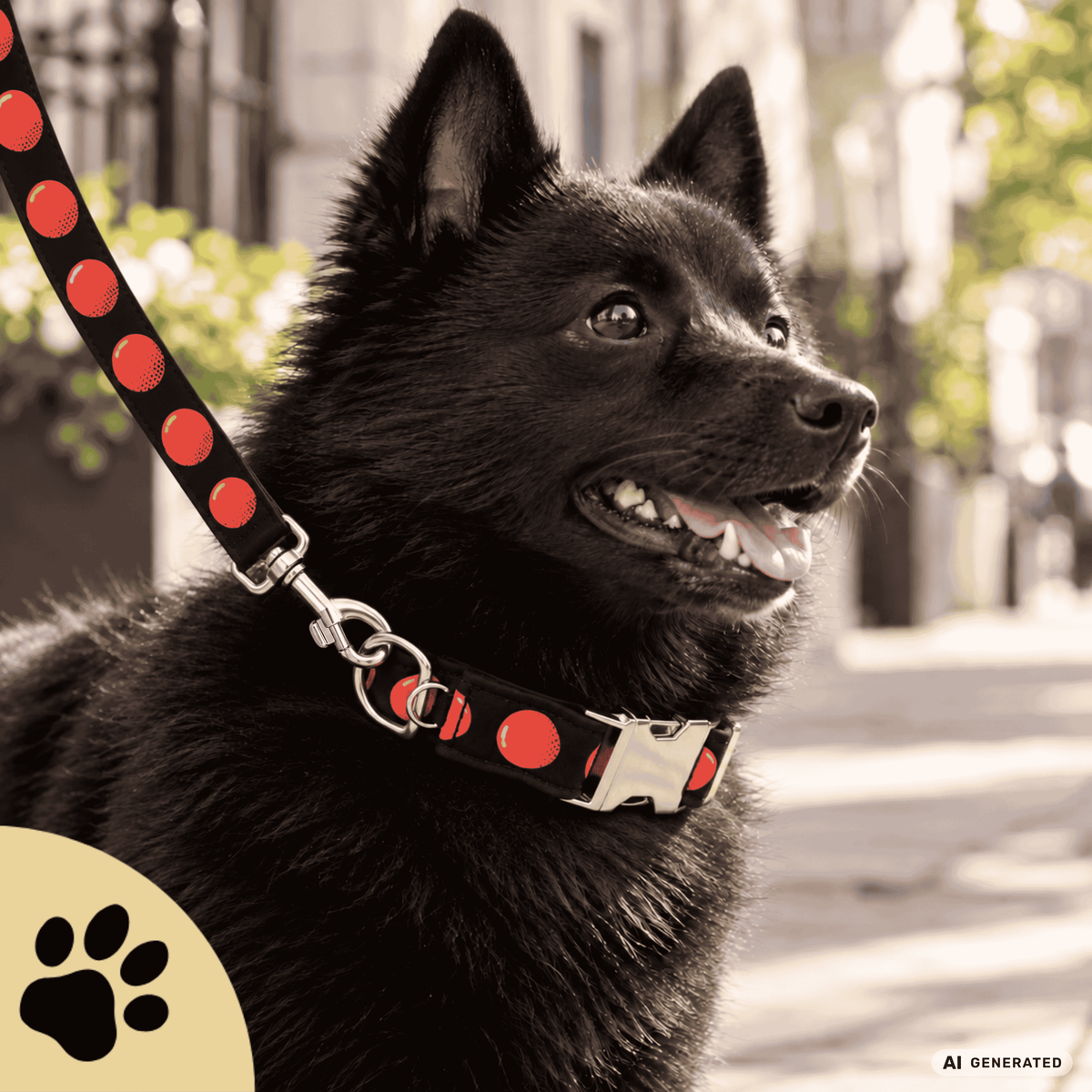 Hundeleine Happy Walks - Farbenfrohe Design Hundeleine - Sunbeamstore