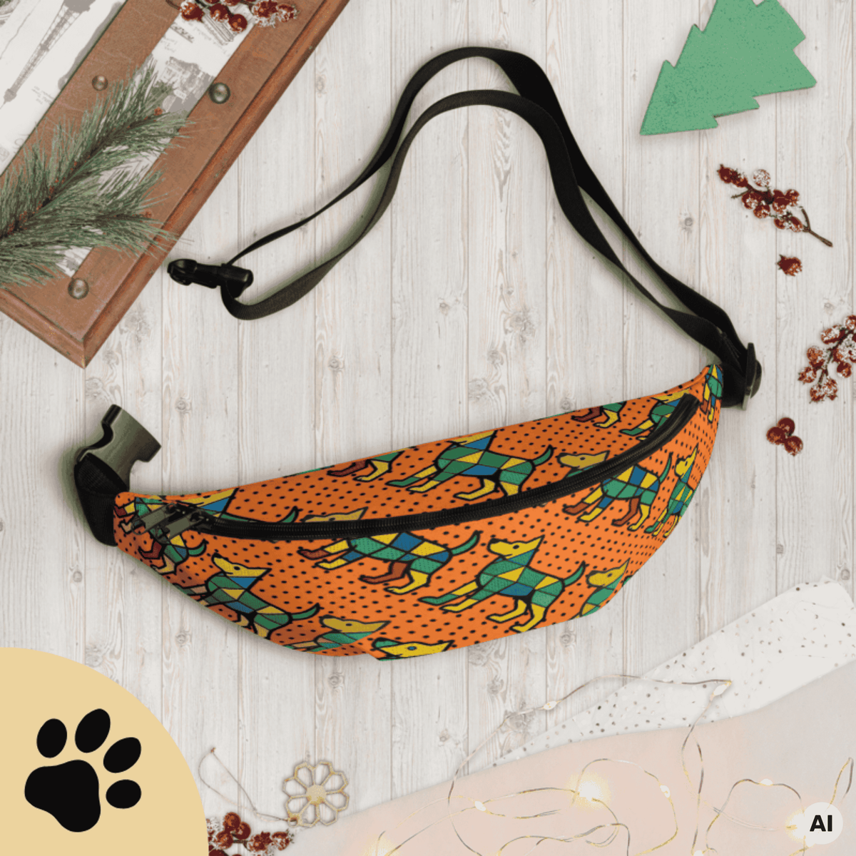 Sunbeamstore Big Treat Bag - "Bunter Hund"