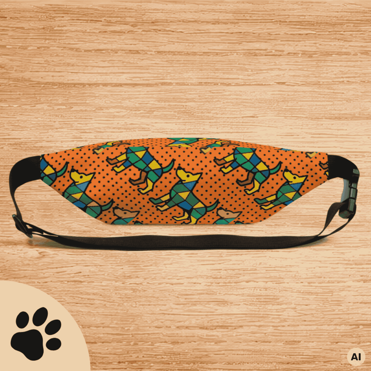 Sunbeamstore Big Treat Bag - "Bunter Hund"