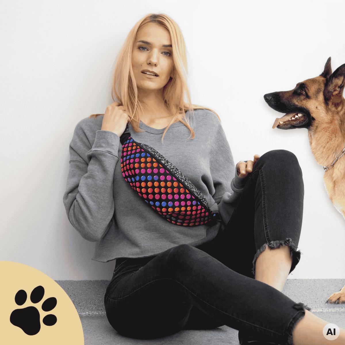 Sunbeamstore Hip Bag – Walk & Love - Sunbeamstore