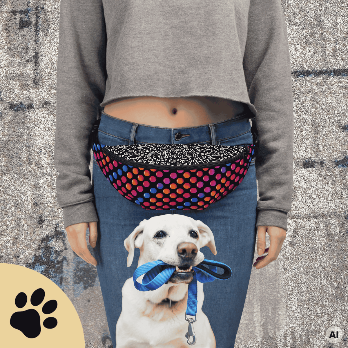 Sunbeamstore Hip Bag – Walk & Love - Sunbeamstore