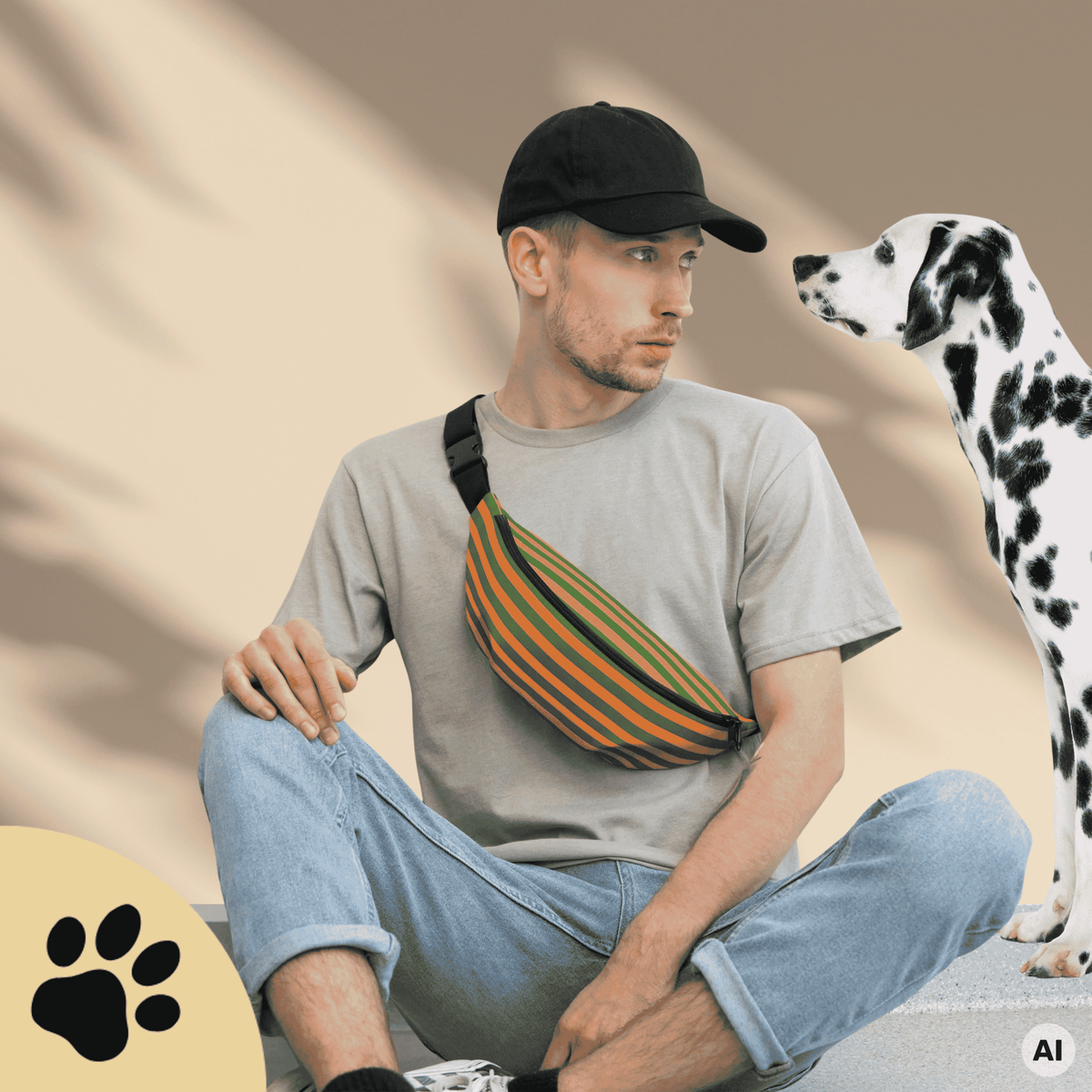 Sunbeamstore Big Treat Bag - "Walkies Always"