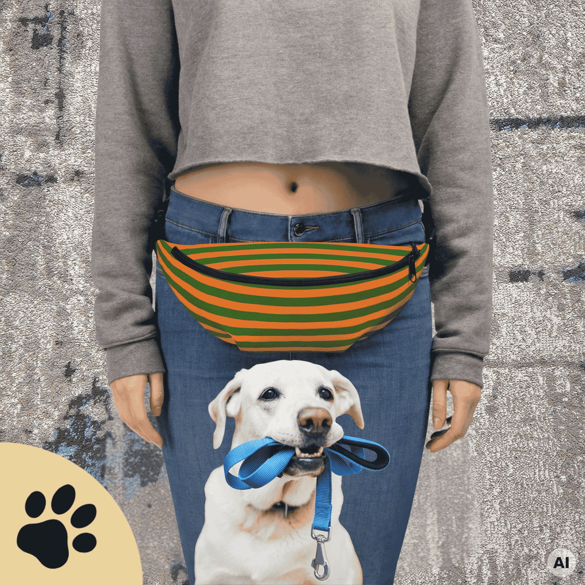 Sunbeamstore Big Treat Bag - "Walkies Always"