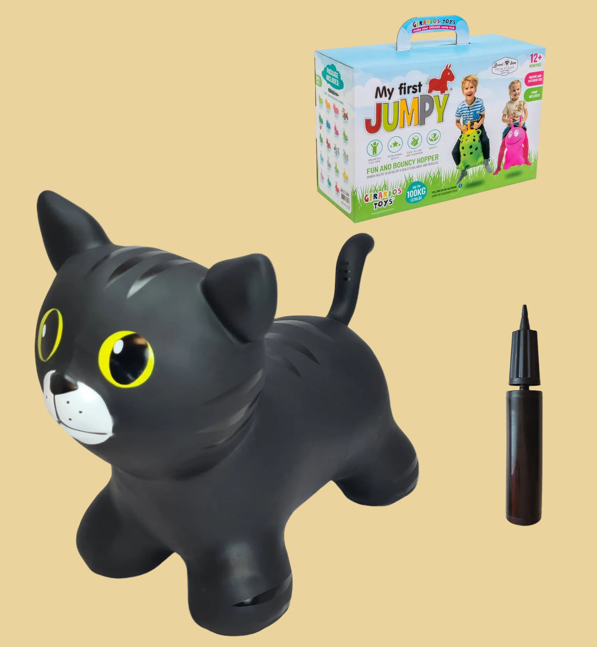 My First JUMPY – Black Cat - Sunbeamstore