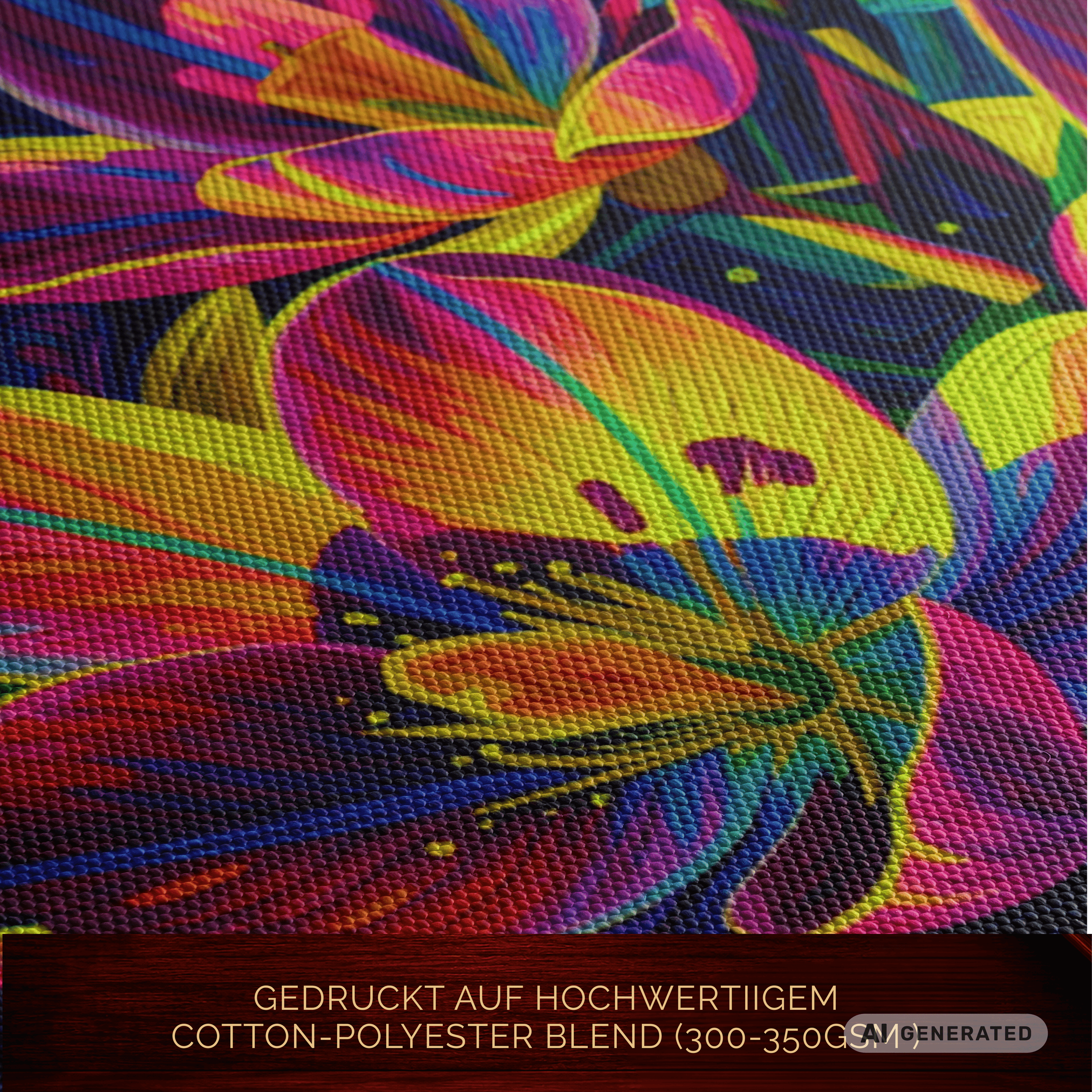 Leinwandbild Blumen Bunt – Krokus Frühlingserwachen I | 100×50 cm Canvas Wandbild Modern | Geschenkidee Frühling - Sunbeamstore