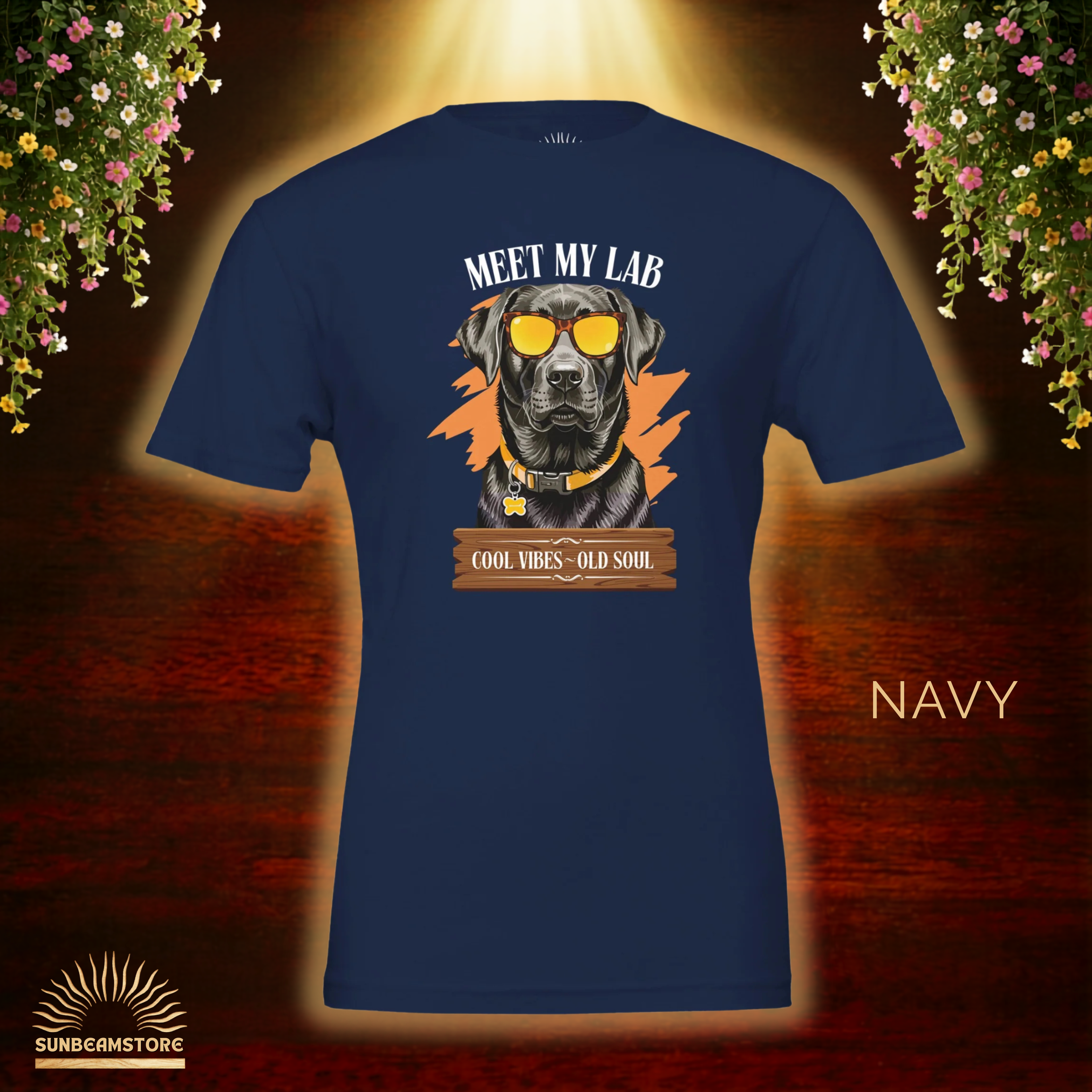 Labrador T-Shirt – Cooles Hundeshirt „Meet My Lab“ | Dog Lover Geschenk  Premium Unisex Crewneck T-shirt | Bella + Canvas 3001