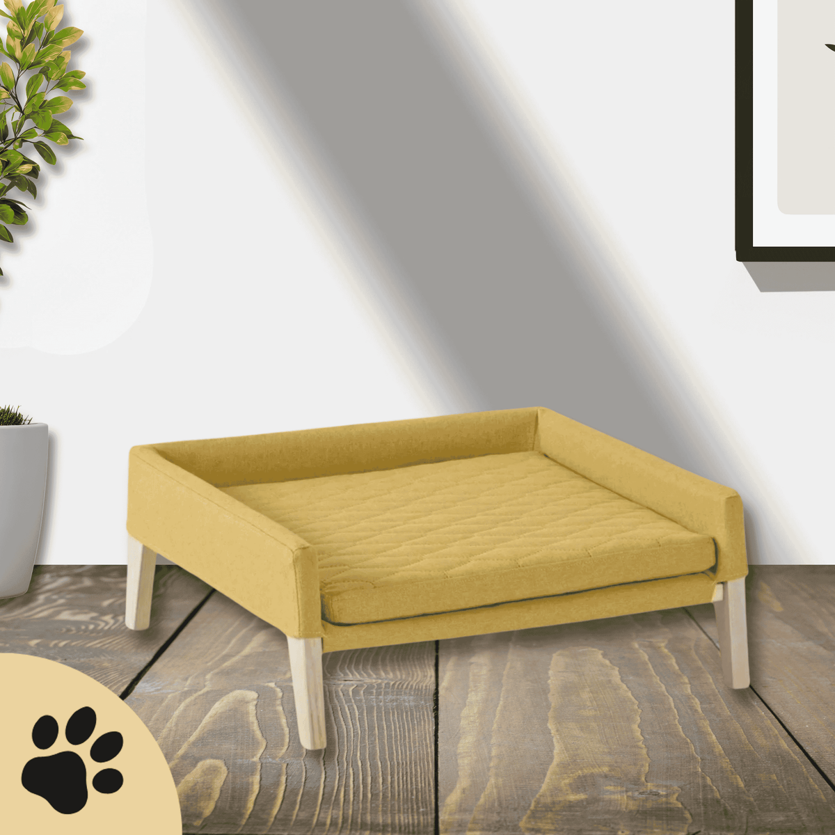 Labbvenn LULU – Designbett für Katzen & kleine Hunde / Honey - Sunbeamstore