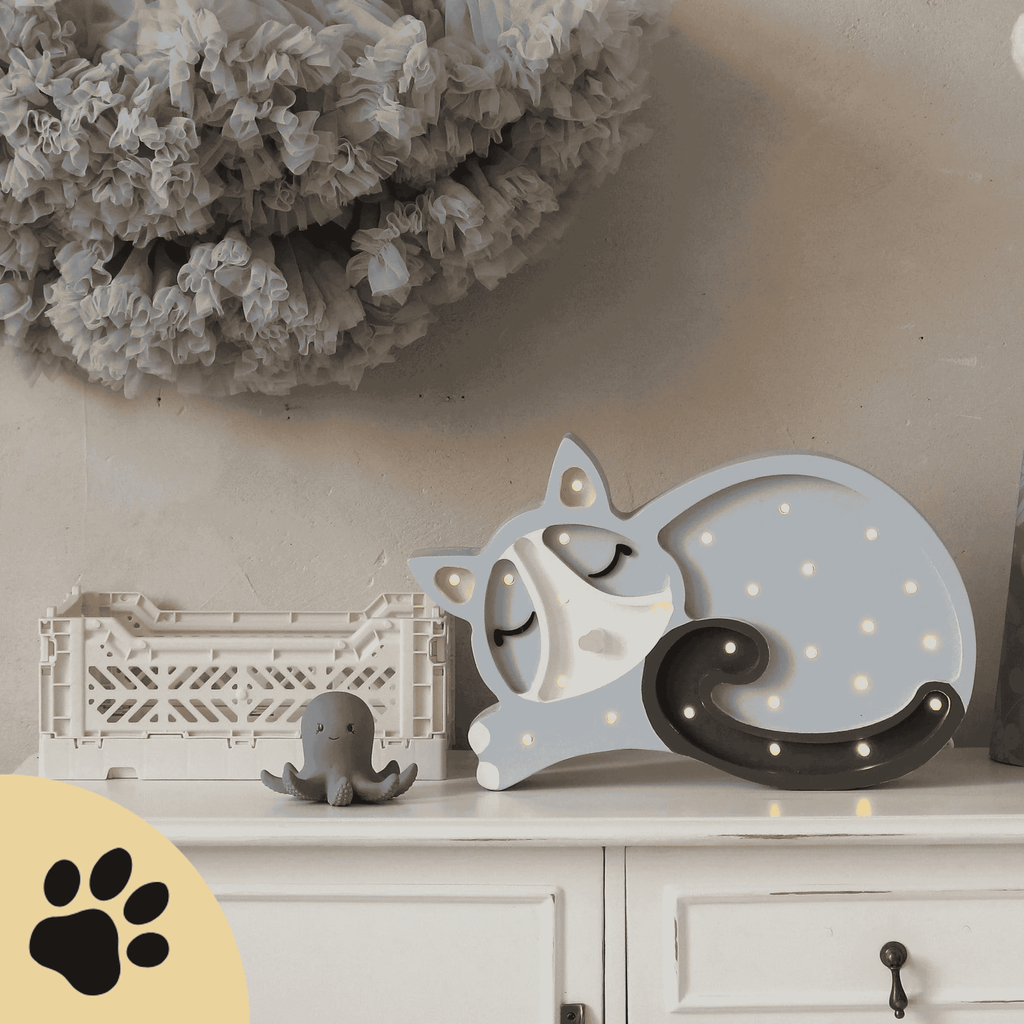🐱 Little Lights Cat Lamp – handgefertigtes Katzen-Nachtlicht - Sunbeamstore