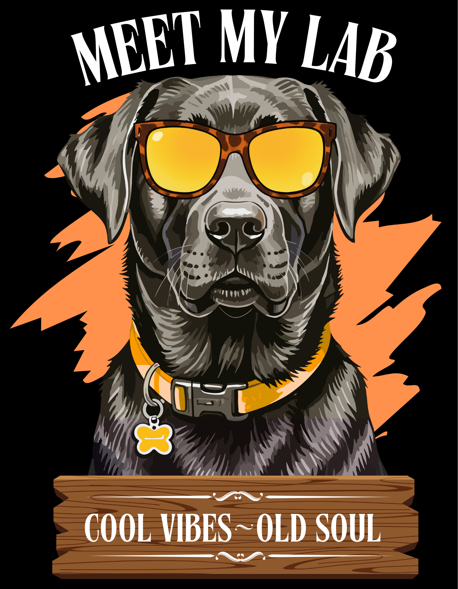 Labrador T-Shirt – Cooles Hundeshirt „Meet My Lab“ | Dog Lover Geschenk  Premium Unisex Crewneck T-shirt | Bella + Canvas 3001