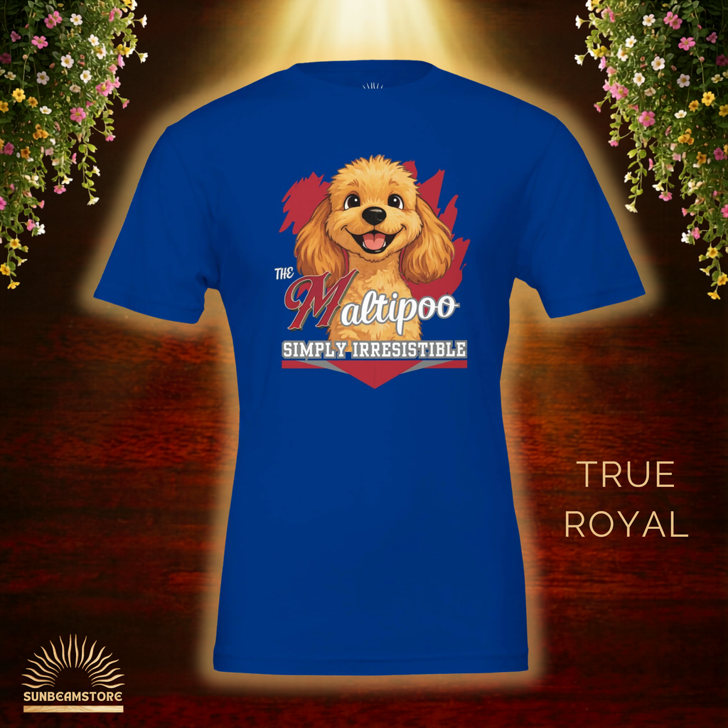 Maltipoo T-Shirt – Süßes Hundeshirt für Maltipoo Fans | Dog Lover Geschenk Premium Unisex Crewneck T-shirt | Bella + Canvas 3001