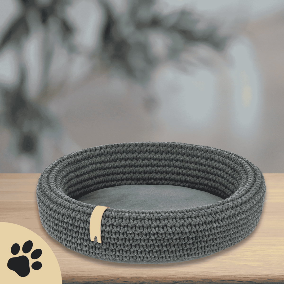 Coco Dog/Cat Bed - Anthracite - Sunbeamstore