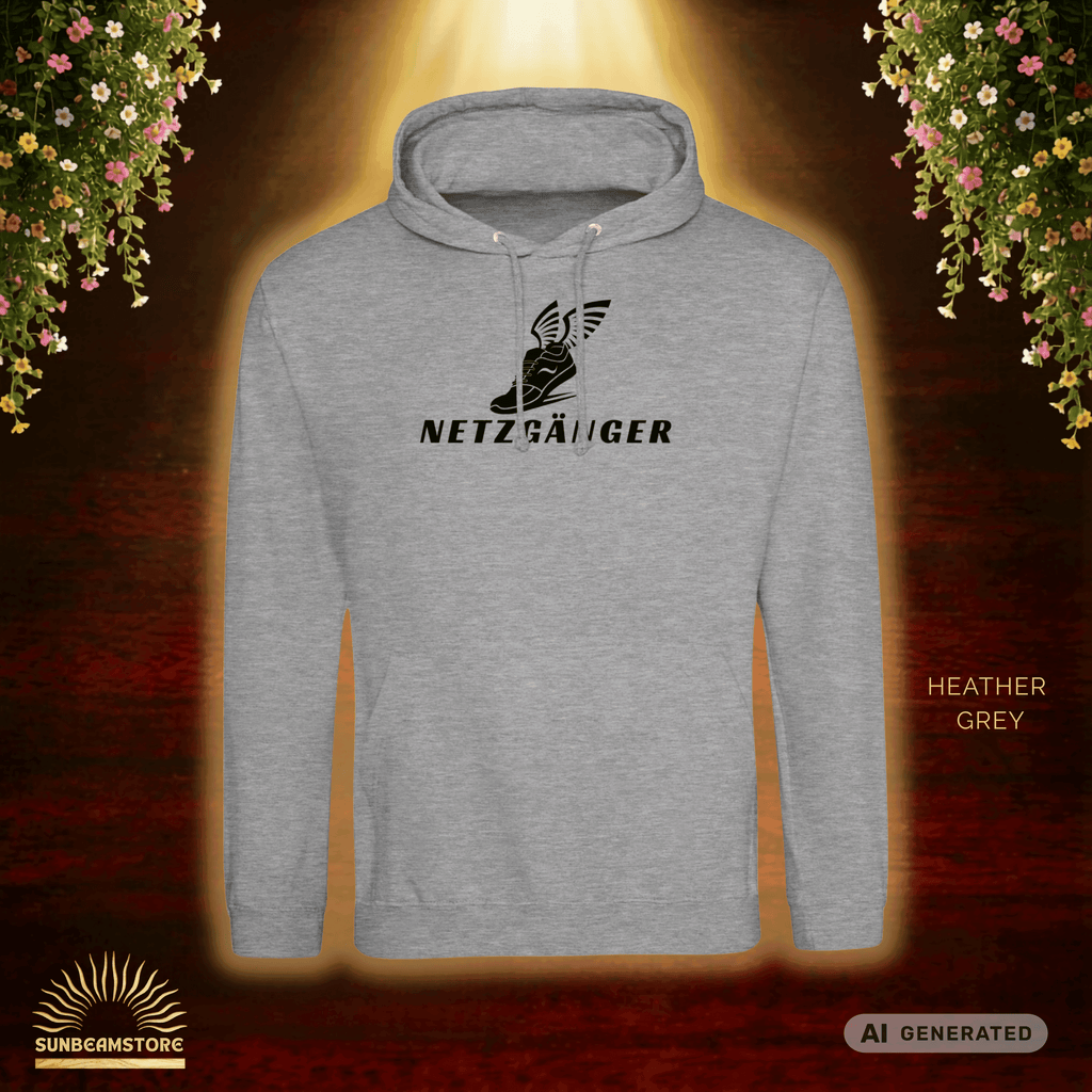 Netzgänger Tennis Fun Hoodie Premium Unisex Pullover Hoodie | JustHoods JH001 - Sunbeamstore