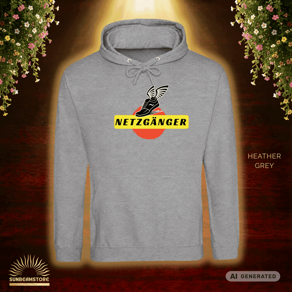 Netzgänger mehrfarbiger Premium Unisex Pullover Hoodie | JustHoods JH001 - Sunbeamstore