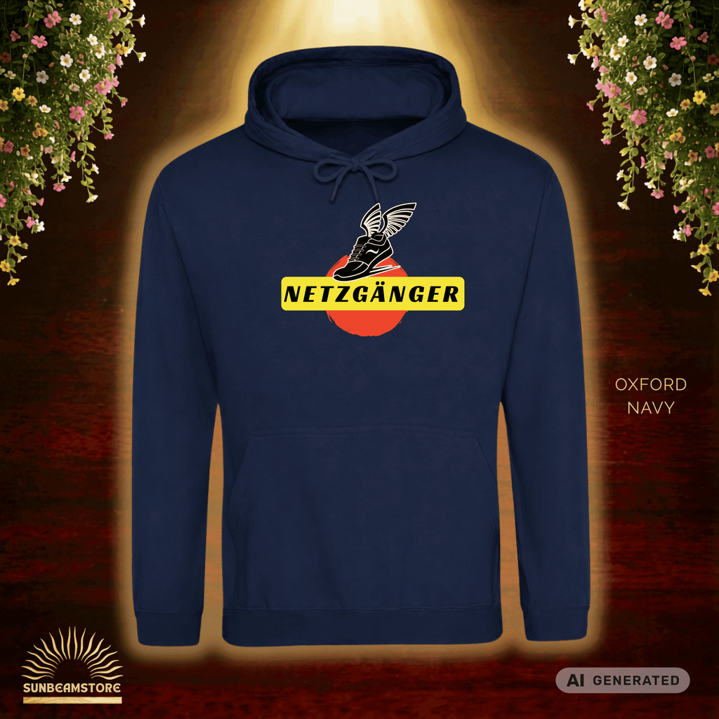 Netzgänger mehrfarbiger Premium Unisex Pullover Hoodie | JustHoods JH001 - Sunbeamstore