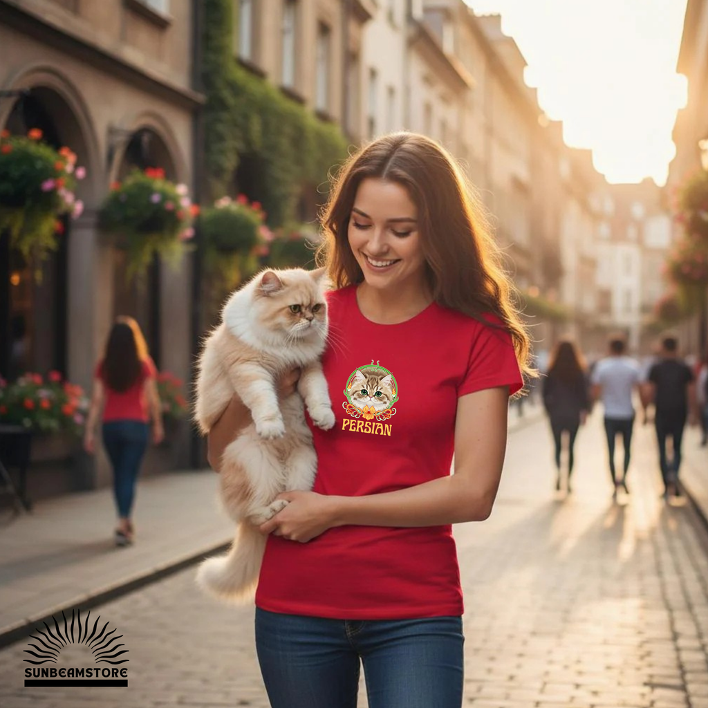 Persian Cat Shirt    Classic Womens Crewneck T-shirt | Gildan® 64000L