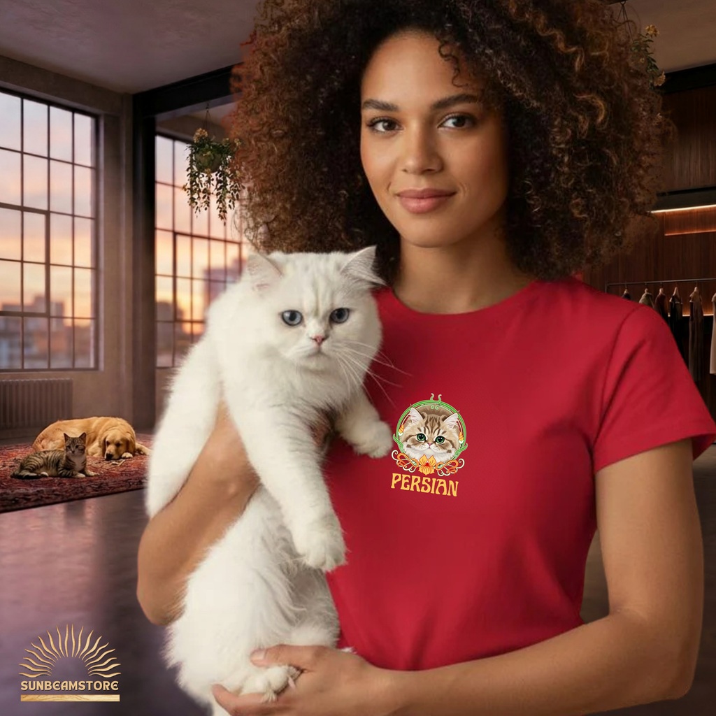 Persian Cat Shirt    Classic Womens Crewneck T-shirt | Gildan® 64000L