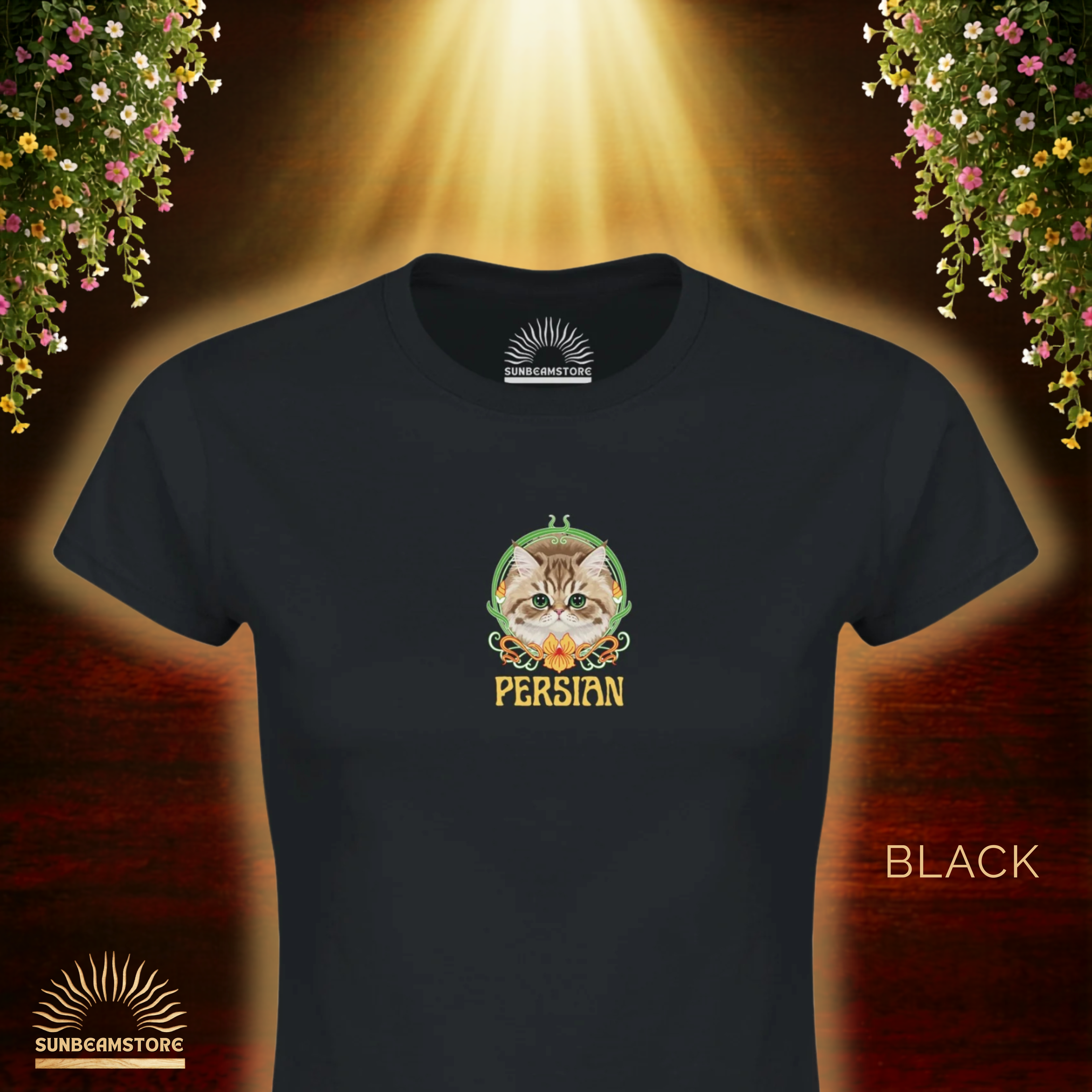 Persian Cat Shirt    Classic Womens Crewneck T-shirt | Gildan® 64000L