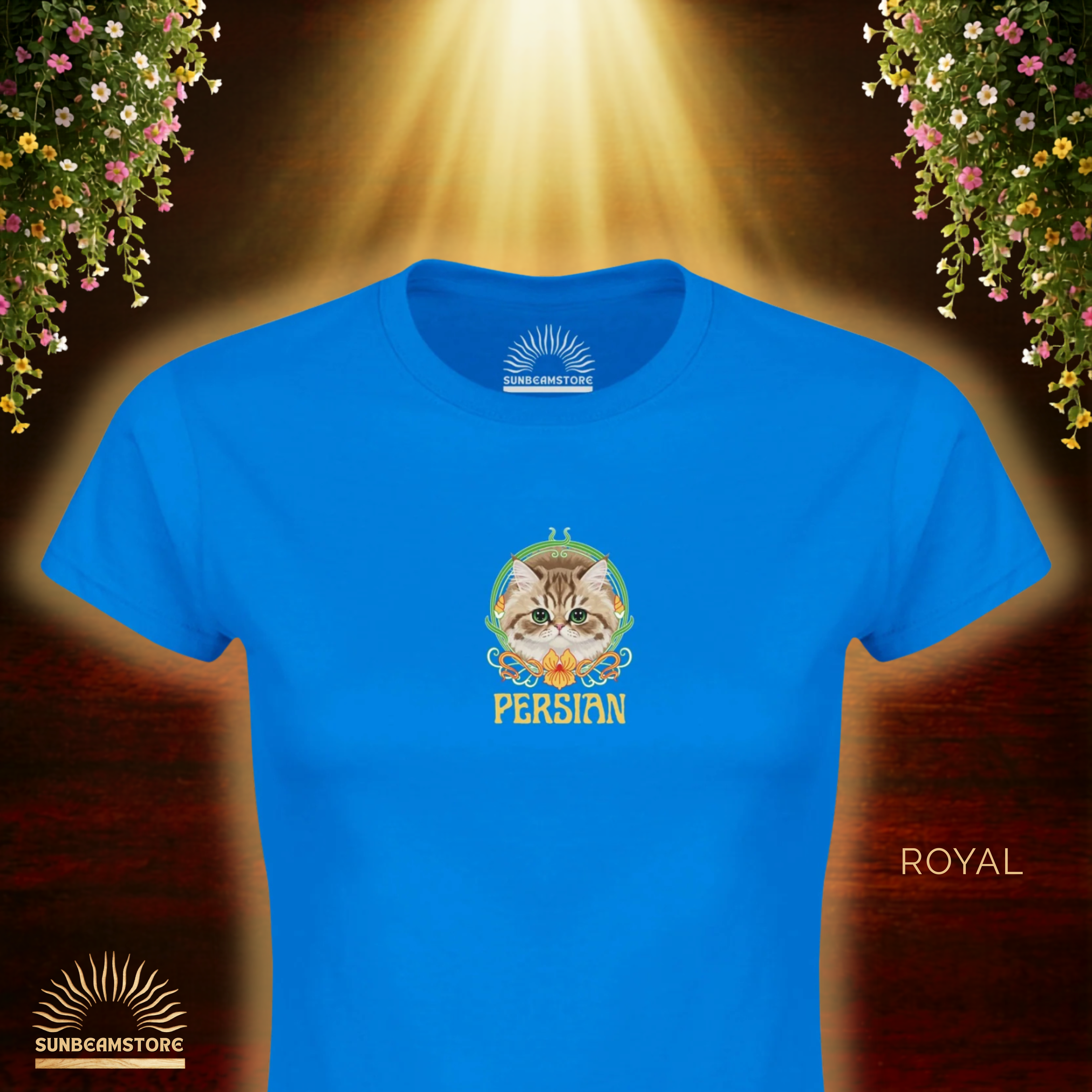 Persian Cat Shirt    Classic Womens Crewneck T-shirt | Gildan® 64000L