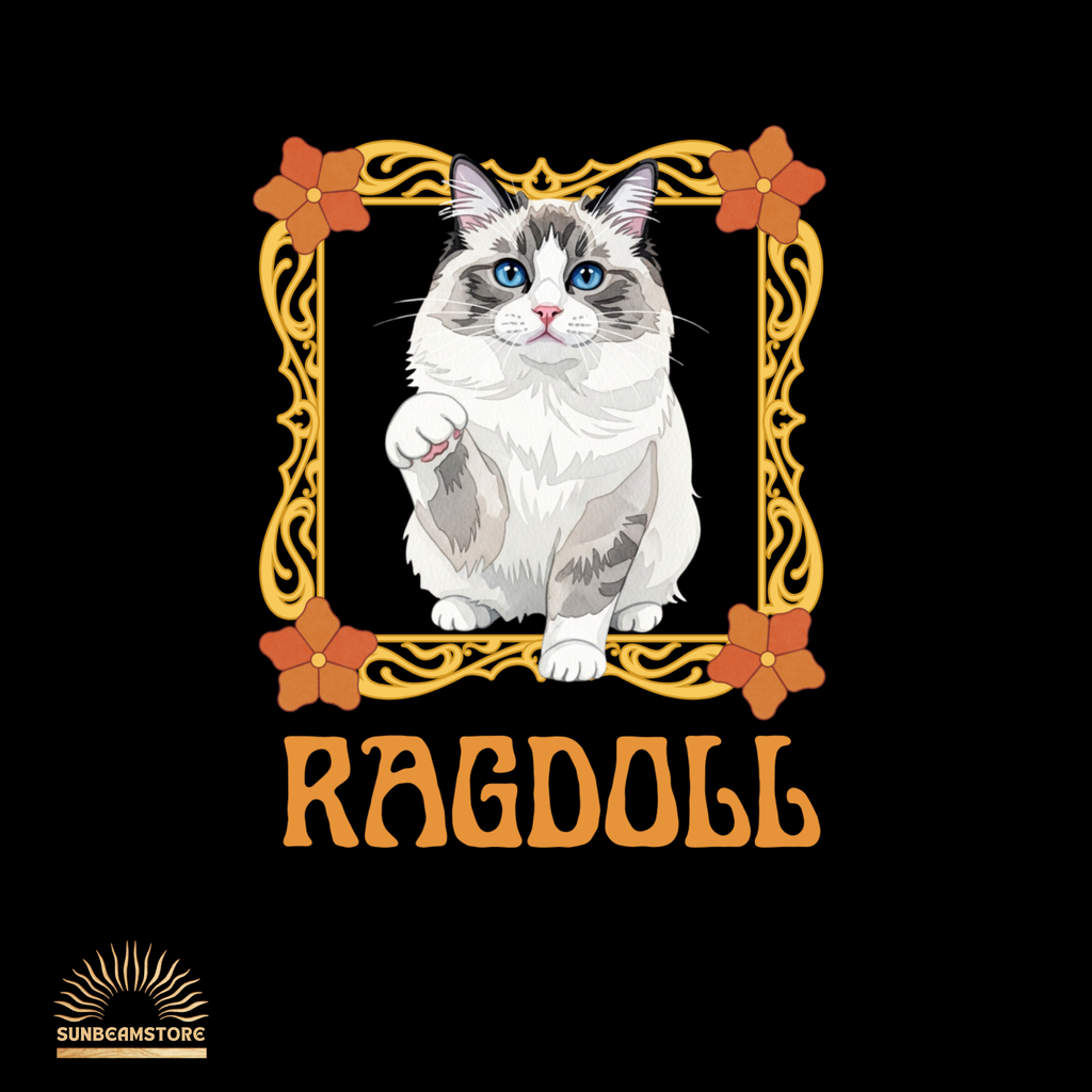 🐱 Ragdoll Katzen T-Shirt – Perfektes Geschenk für Katzenliebhaber