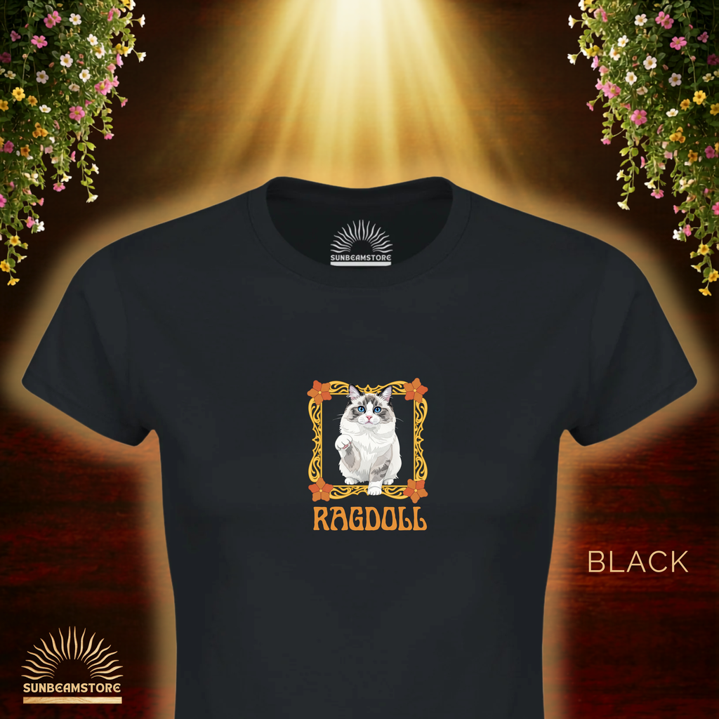 🐱 Ragdoll Katzen T-Shirt – Perfektes Geschenk für Katzenliebhaber