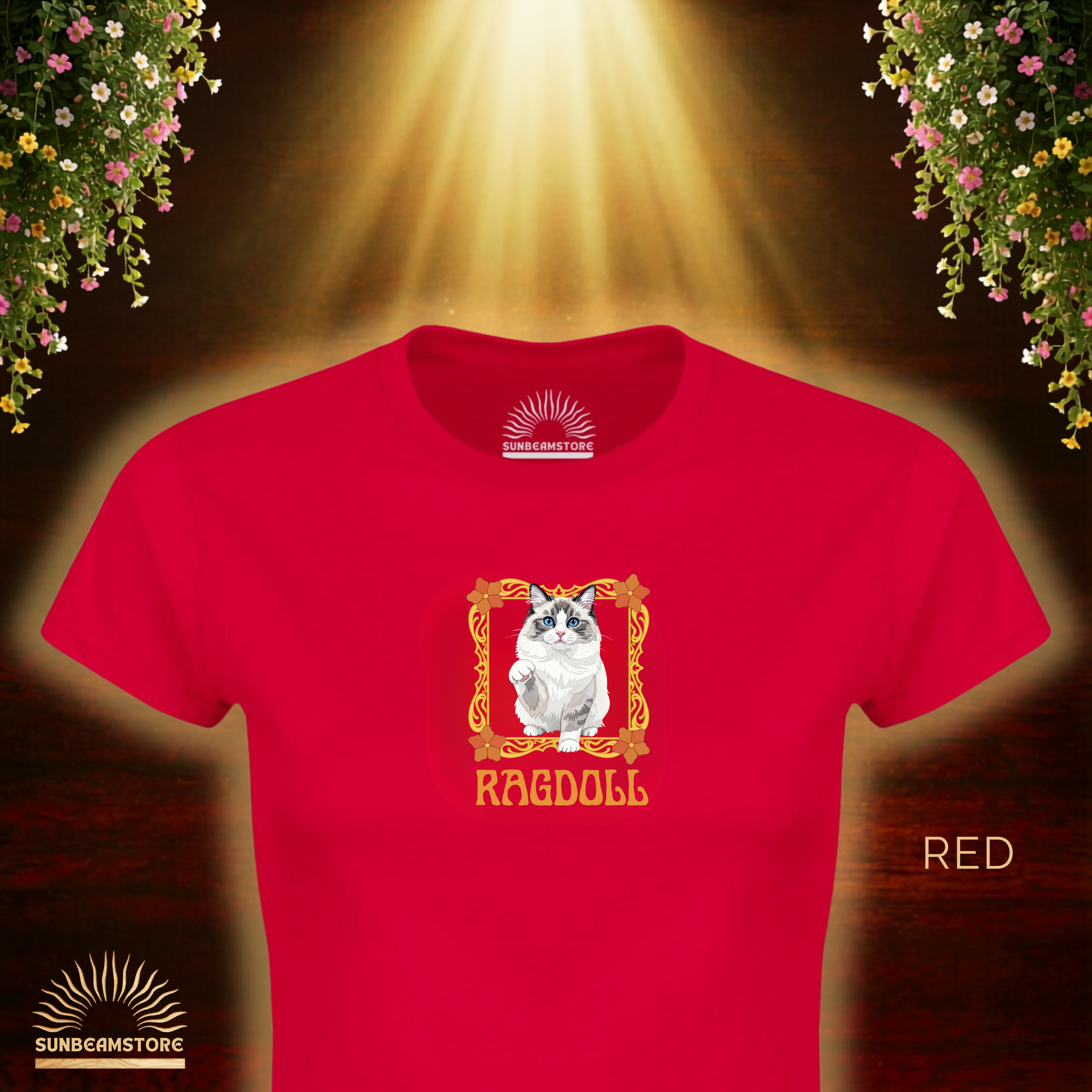 🐱 Ragdoll Katzen T-Shirt – Perfektes Geschenk für Katzenliebhaber