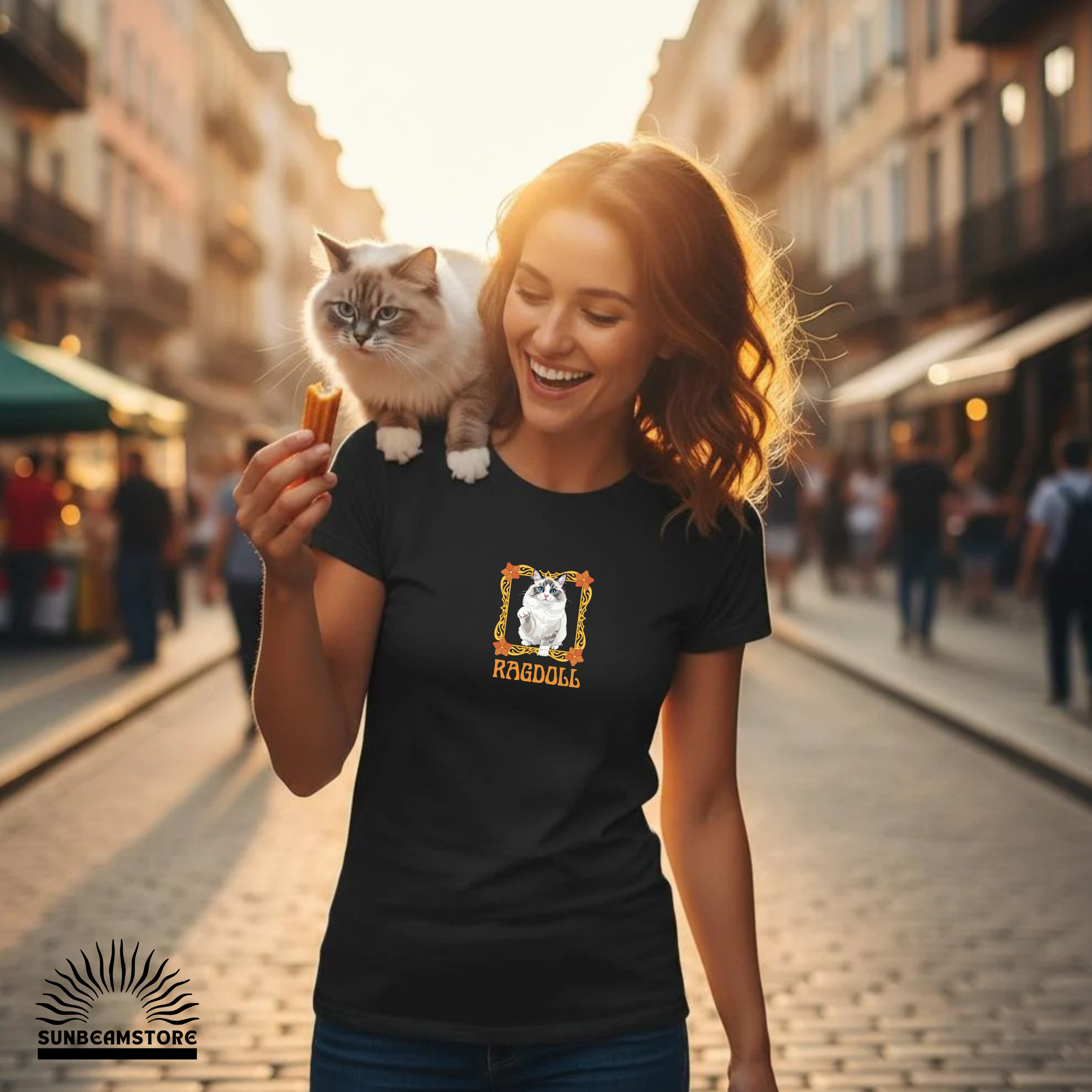 🐱 Ragdoll Katzen T-Shirt – Perfektes Geschenk für Katzenliebhaber